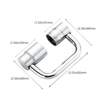 Rotatable Faucet Aerator Extension