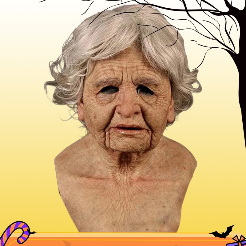 Halloween Simulation Latex Mask