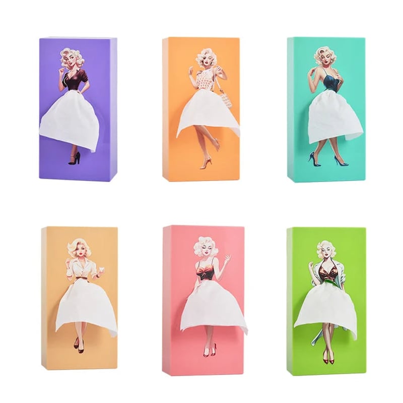 Nieuwe stijl Flying Skirt Tissue Box