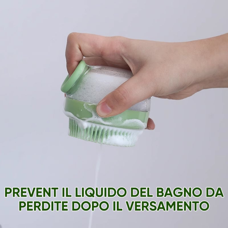 Spazzola di pulizia multifunzionale a pressione