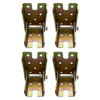 90 degree self-locking folding hinge