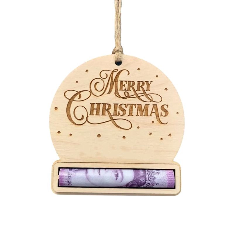 Cadeau de Noël en espèces
