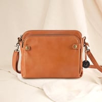 Three-Layer Crossbody Shoulder & Clutch Bag