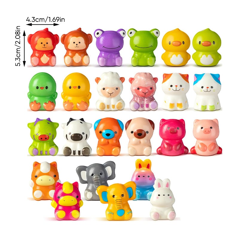 24 PCS Easter Eggs Prefilled Slow Rising Squishy Toys (Pre-sale: 10 days)