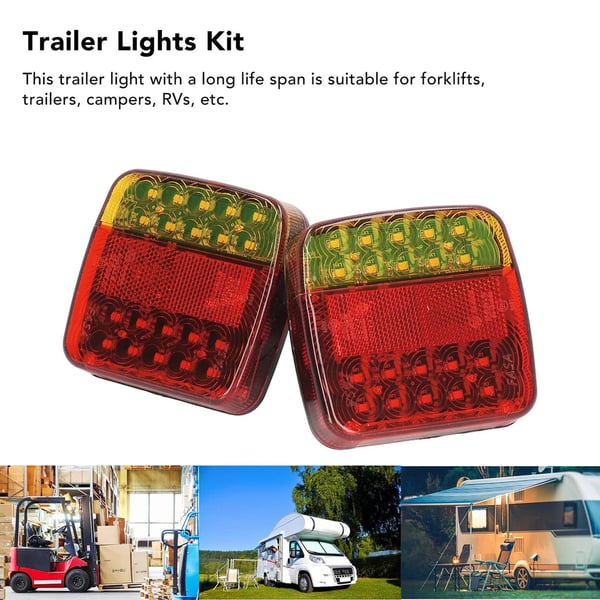 Sakerplus Wireless Trailer Lights Kit