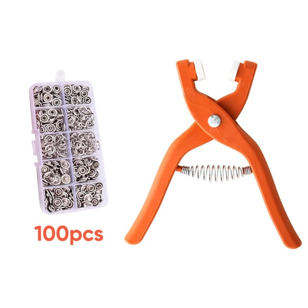 Metal Snap Fastener Tool Set