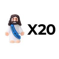 Mini Jesus Figurines With Jesus love You Slogan