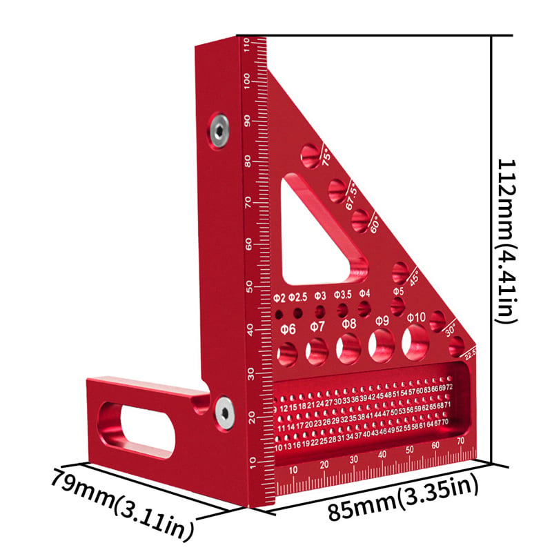 📐 3D-Multi-Winkel-Messlineal