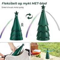 Avvisende vifte med holografiske blader holder fluene unna