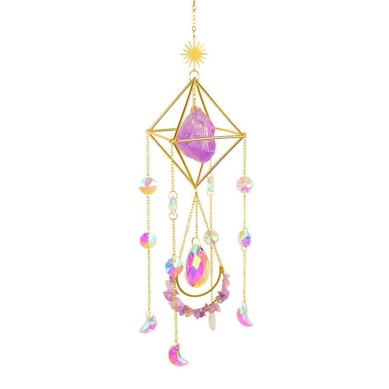 Crystal Sun Catcher Hanging Wind Chime