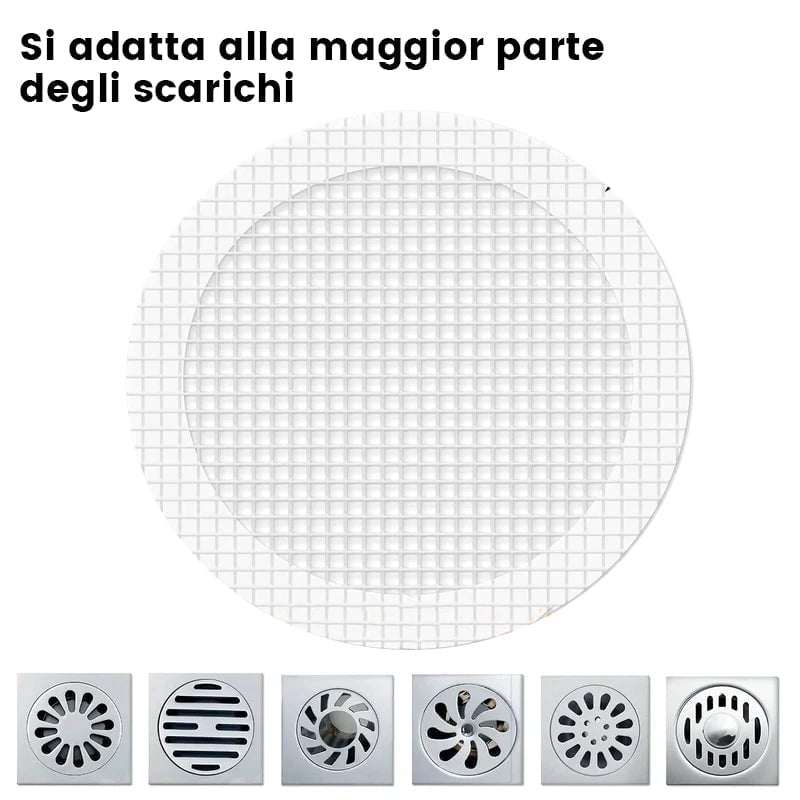 Raccogli capelli usa e getta per lo scarico della doccia