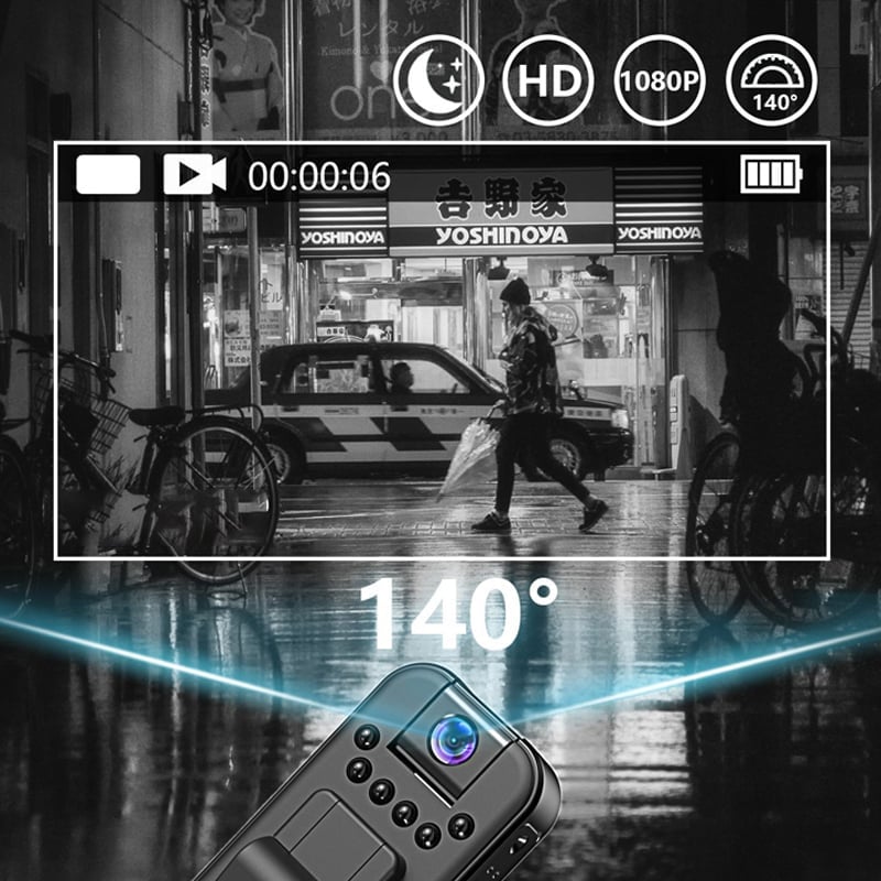  Buiten Draagbare Audio- en Videorecorder