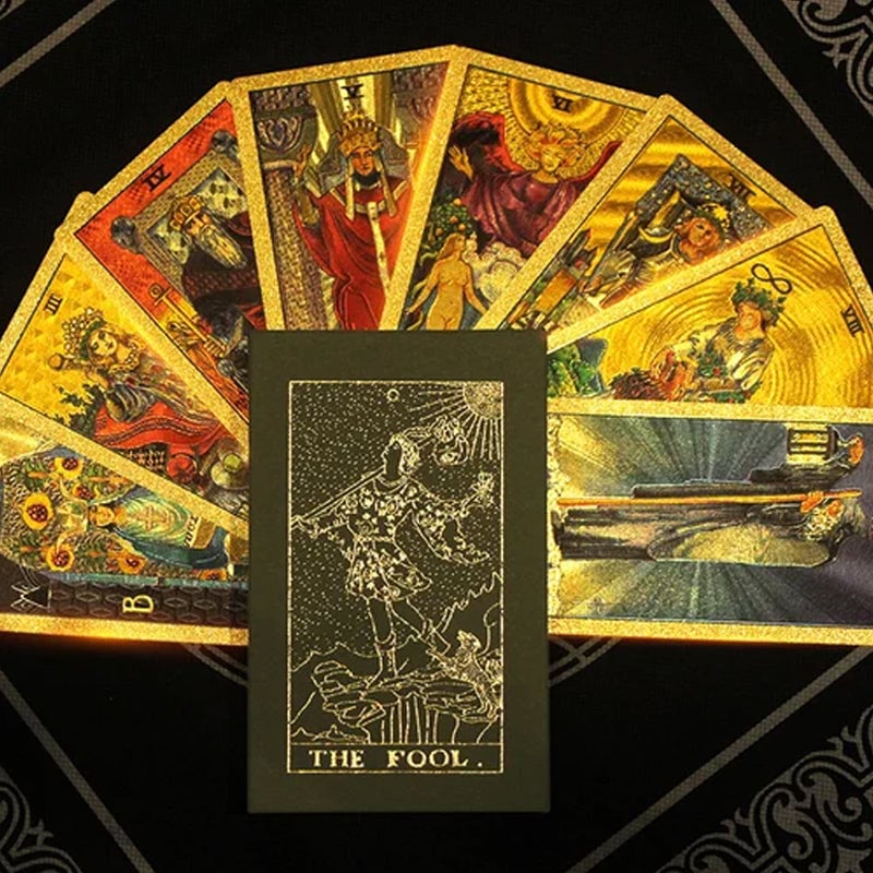 Ontdek de mystieke wereld van Tarot Gold Foil Tarot