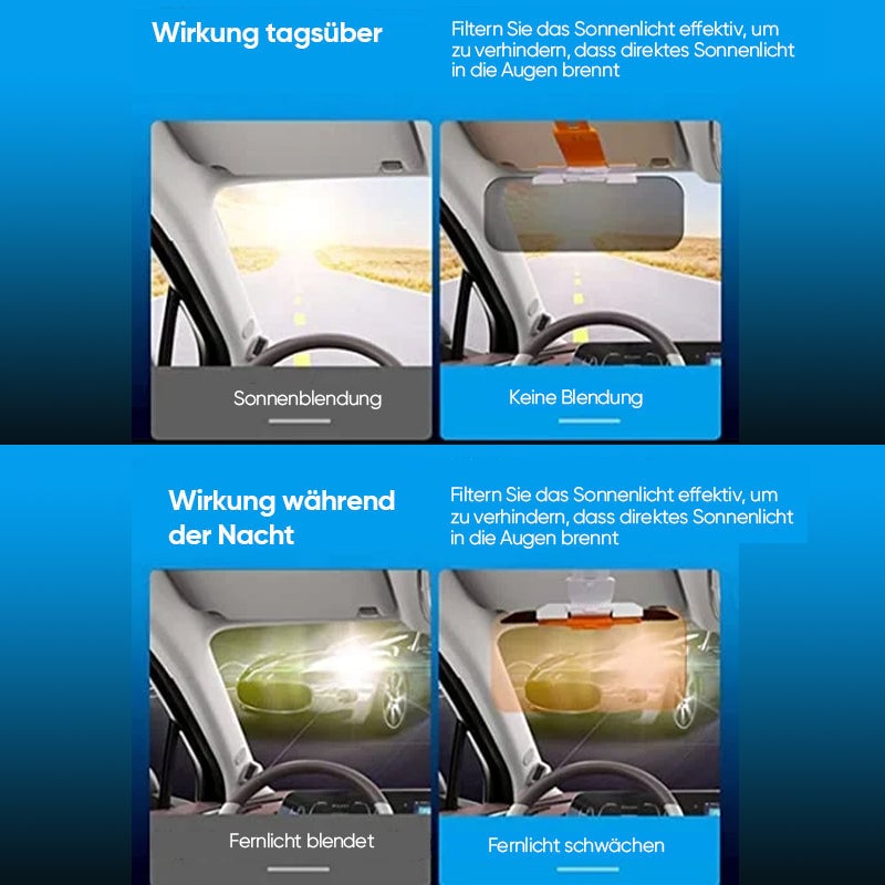 Blendfreies Auto-Windschutzscheibenvisier