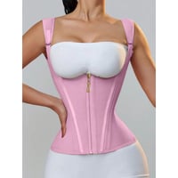 Vintage Shapewear Topp med Glidelås