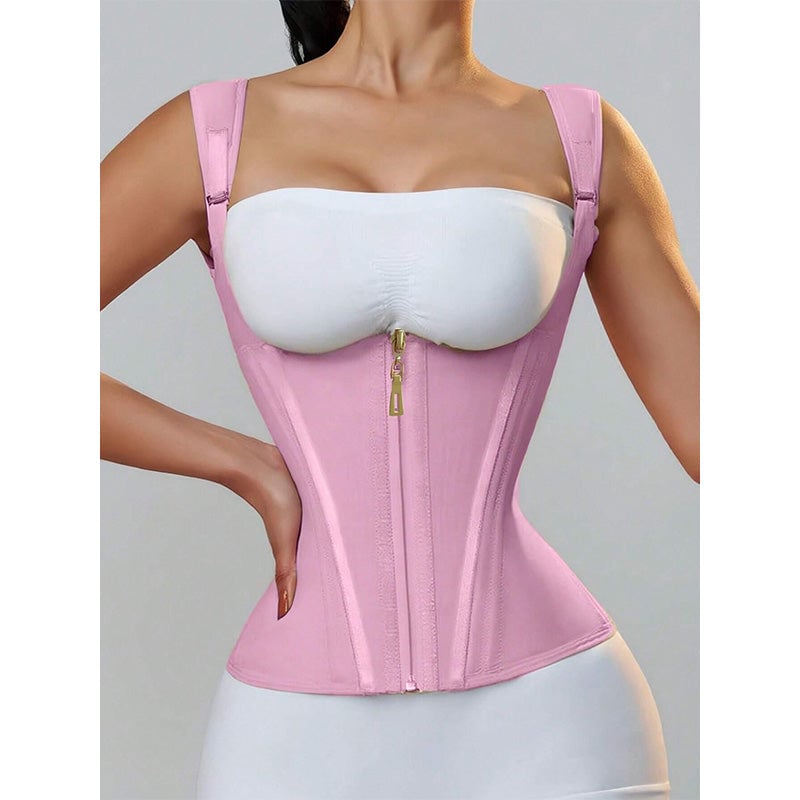 Vintage Shapewear Topp med Glidelås