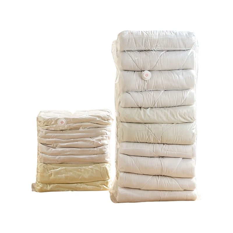 No-Pump Vacuum Compression Bag