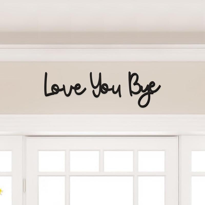 Creative wooden art letters atmosphere decoration