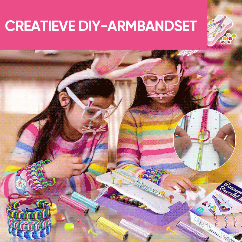 DIY-handtouwvlechterset