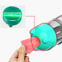 Hundetrinkflasche, tragbar