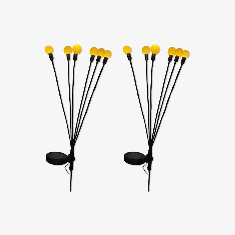 Solar Garden LED Firefly Plug-in Light