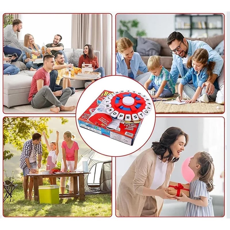 Parent-Child Interactive Alphabet Board Game