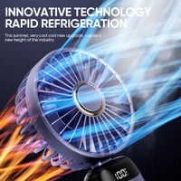 Portable electric cold compress cooling fan