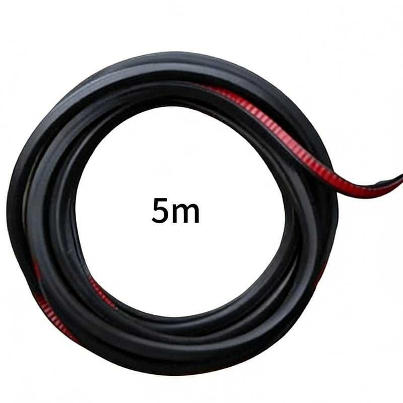 Automotive B-Type Double-Layer Soundproofing Seal Strip