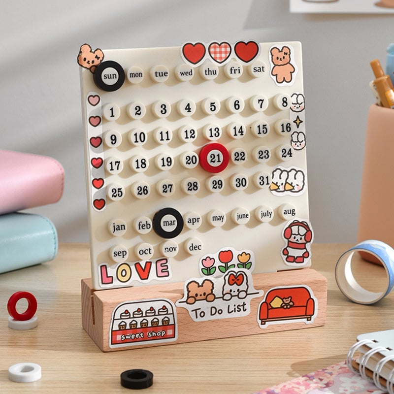 Calendrier Manuel En Boucle DIY