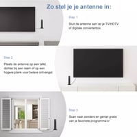 Digitale HD Lange Afstandsantenne