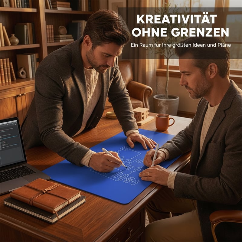 Blueprint Doppelseitiges Schreibtischunterlagen-Set