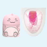 Cute Dinosaur-Shaped Toilet Bowl Cleaner Bottle