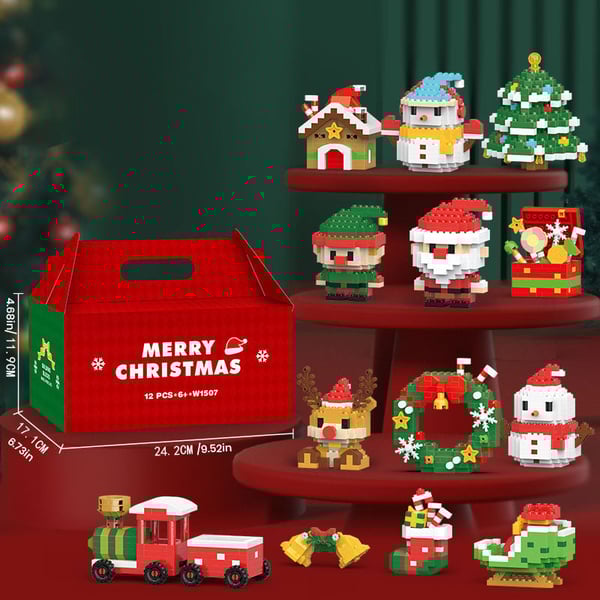 Christmas element building blocks