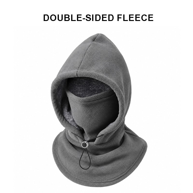 Fleece Double Layer Integrated Hat