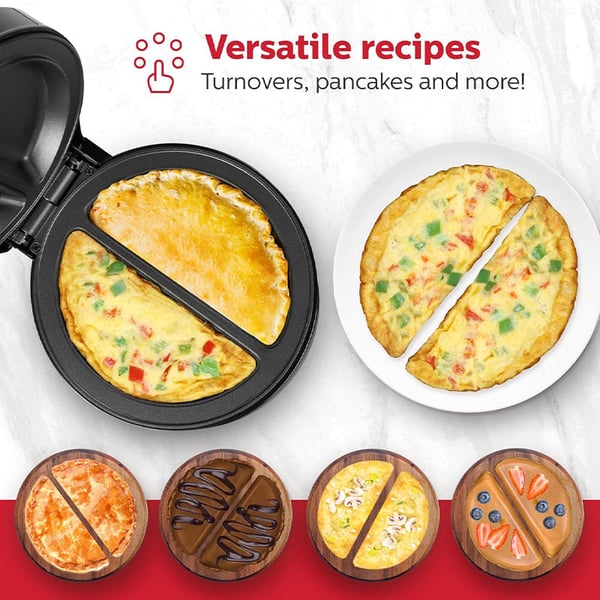 Dual-Zone Electric Omelette Maker