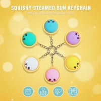 Cute Mini Dumpling Keychain🍴