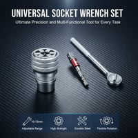 Multifunctional Universal Socket Wrench Tool