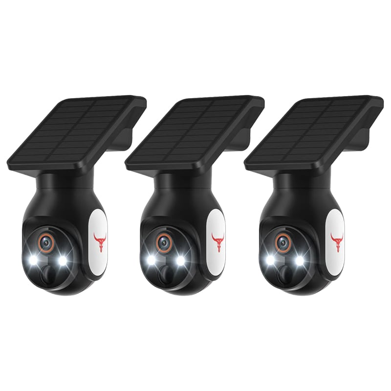 Promo - Solar powered color night vision camera