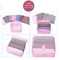 Travel Clothing Storage Bag ( 1 Set, 6 PCs )