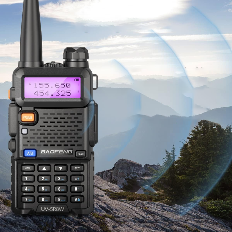 Handheld dual-band walkie-talkie