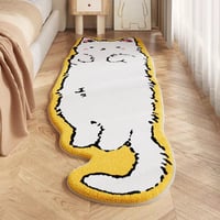 Cute Cartoon Cat Tufted Rug