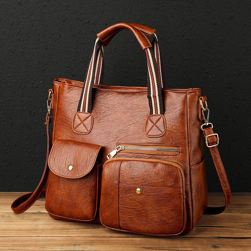 Women‘s Large capacity Multi-pocket Handbag