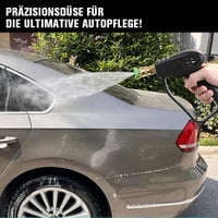 Hochdruck-Wasserpistole mit Düsen für die Autowäsche