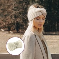 Hand-Knitted Warm Yarn Headband