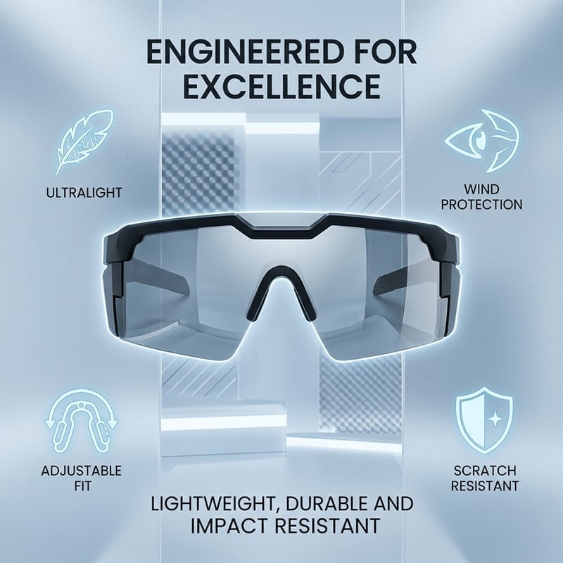 Polarized Performance Cycling Sunglasses