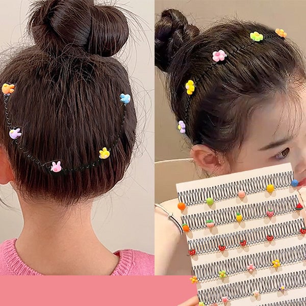 Venyvät näkymättömät hiusklipsit