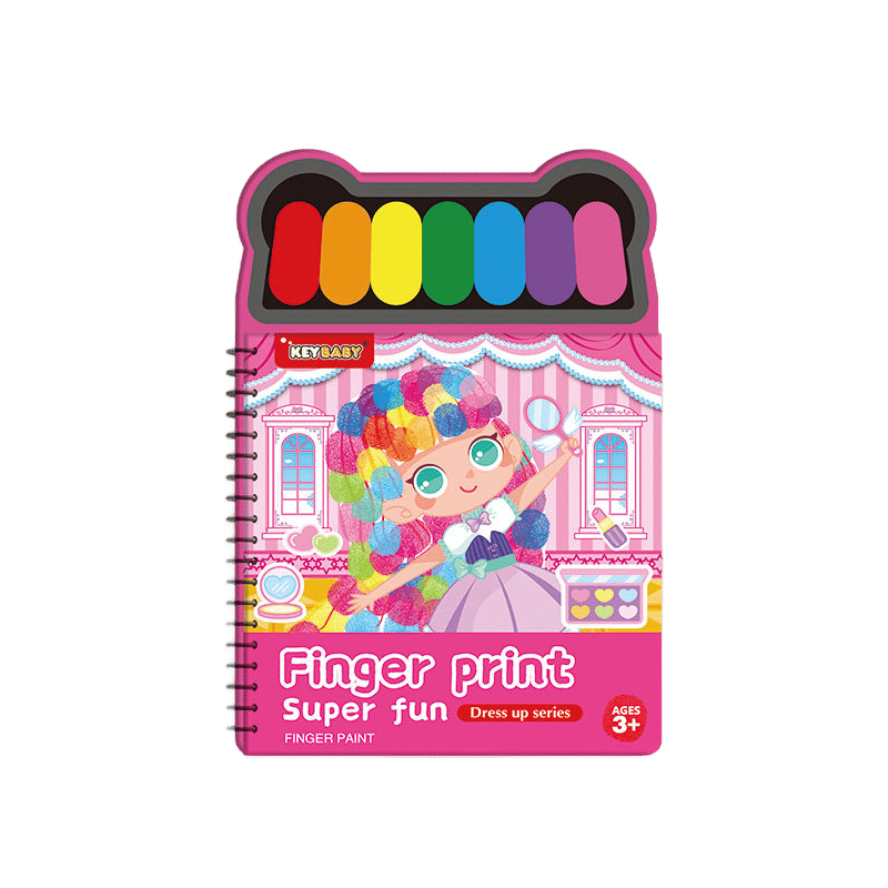 Ink Pad Fingerprint Painting