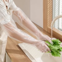 Disposable Long-Sleeved Gloves