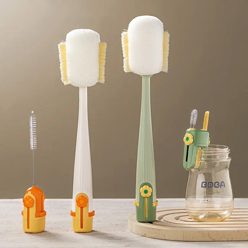 5-in-1 Bottle Cleaning Brush (Multifunctional) – For Cup Lid Cleaning & Home Kitchen Tasks