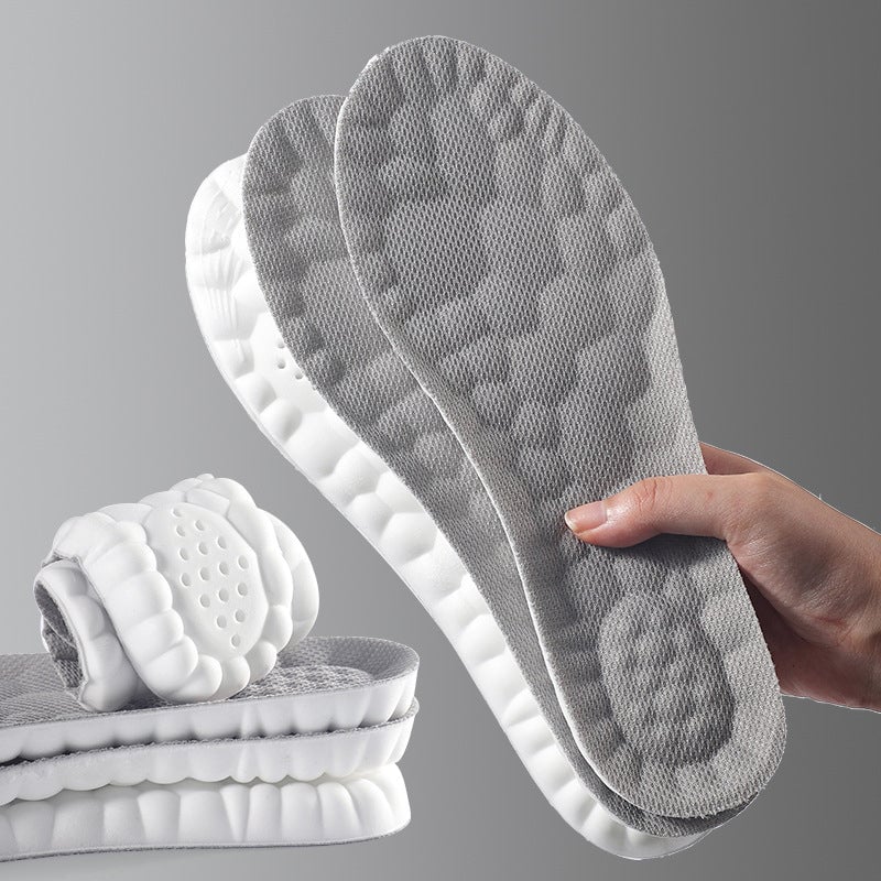 【Sale】4D cloud high elastic shock absorbing sports insole